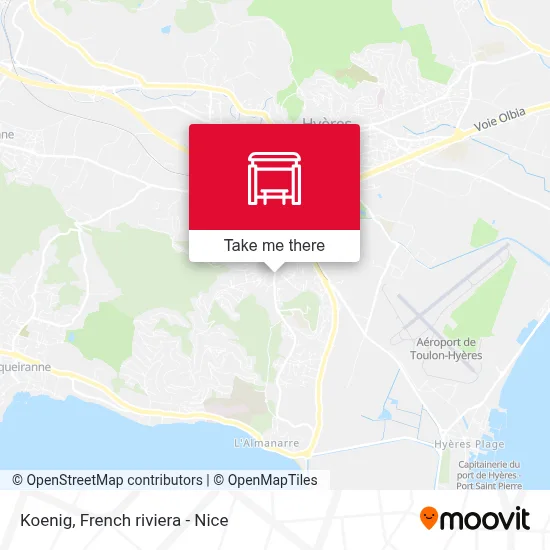 Mapa Koenig