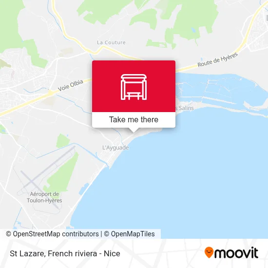 St Lazare map