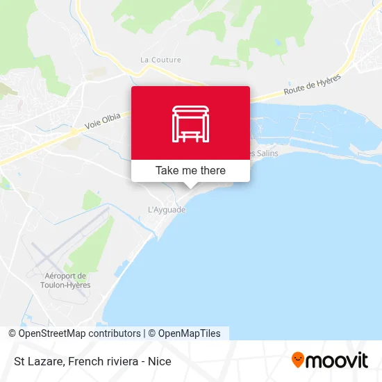 St Lazare map