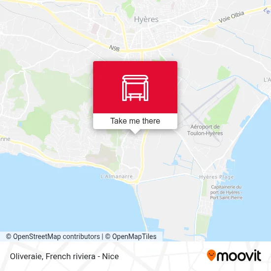 Oliveraie map