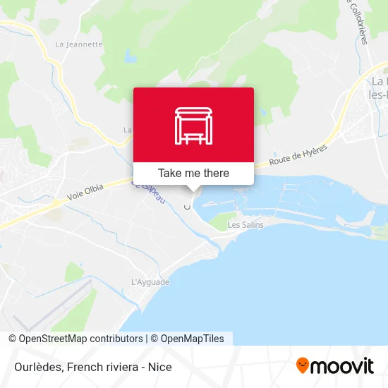 Ourlèdes map