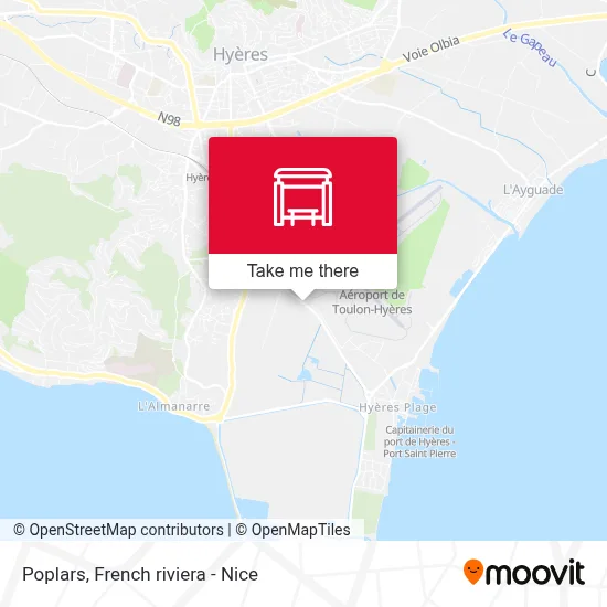 Peupliers map