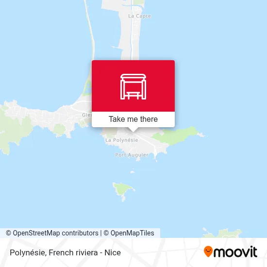 Polynésie map