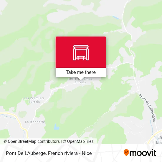 Pont De L'Auberge map
