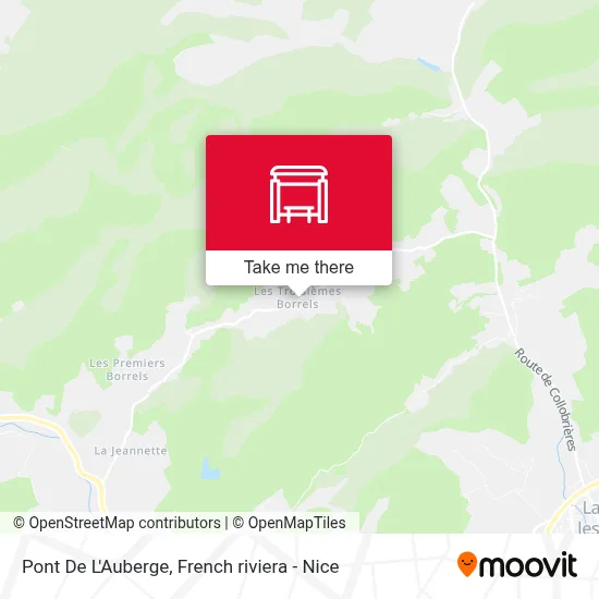 Pont De L'Auberge map