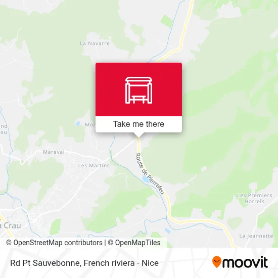 Rd Pt Sauvebonne map