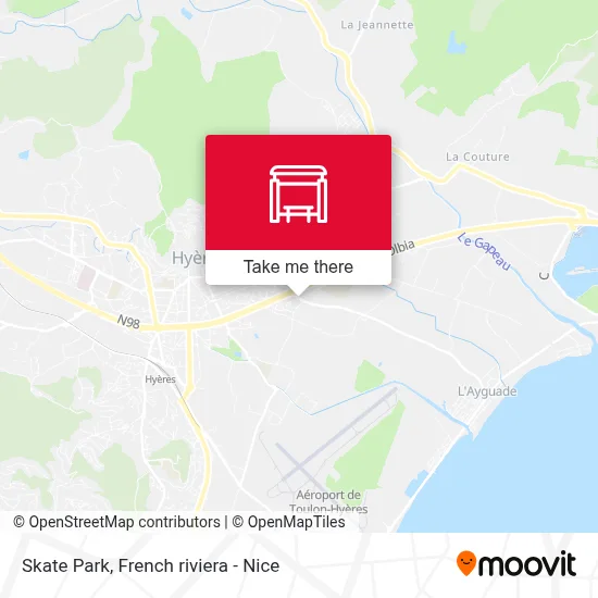 Skate Park map
