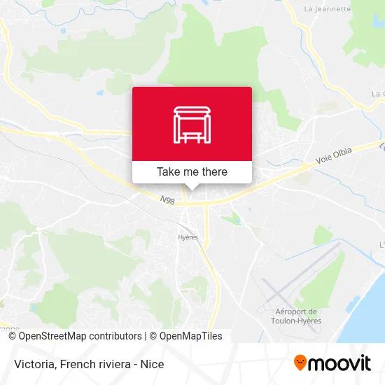 Mapa Victoria