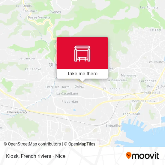 Kiosque map