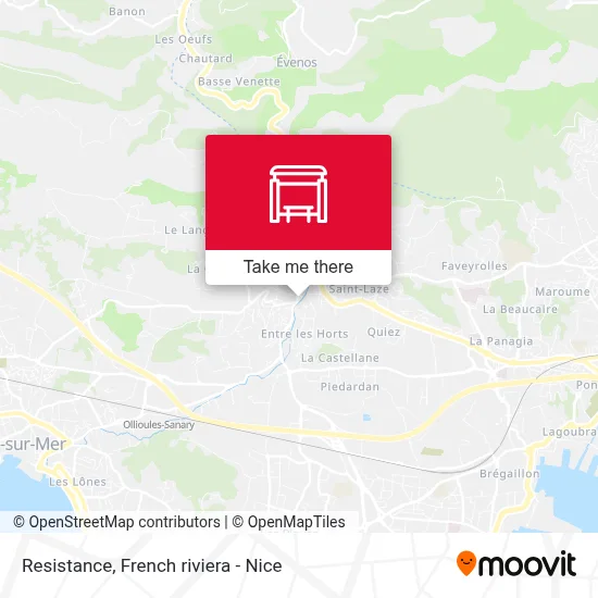 Résistance map