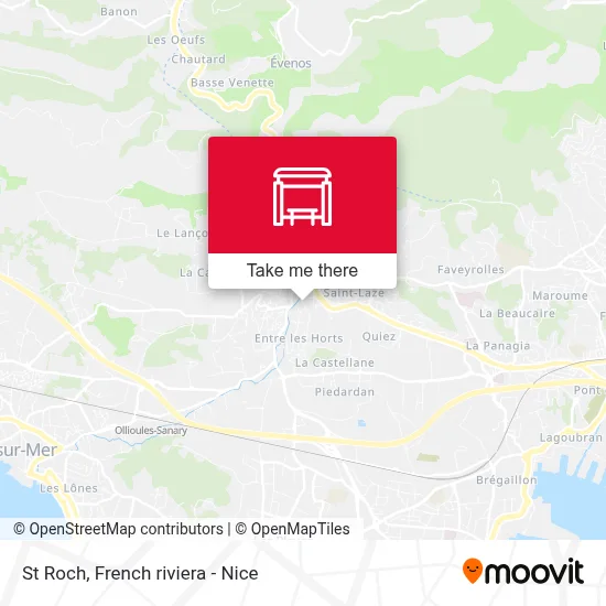St Roch map
