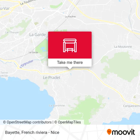 Bayette map