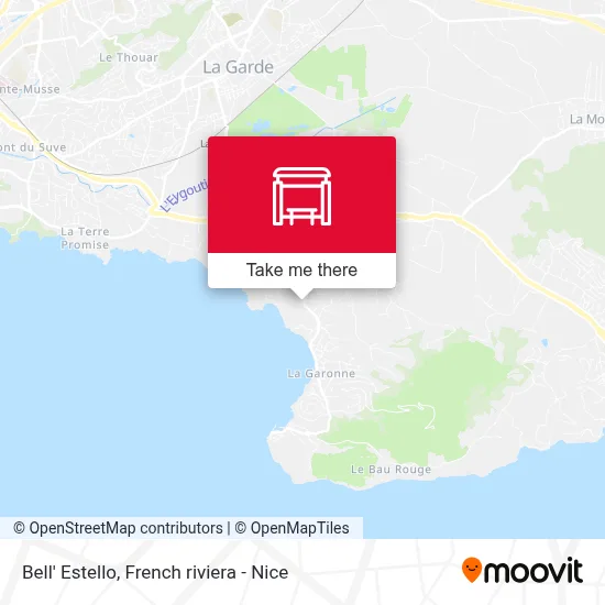 Bell' Estello map