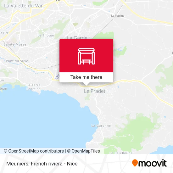 Meuniers map