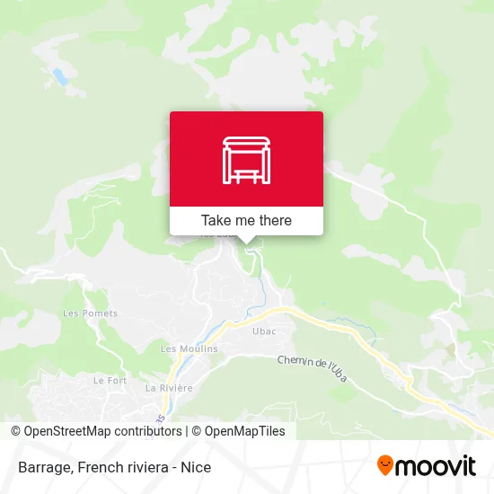 Barrage map