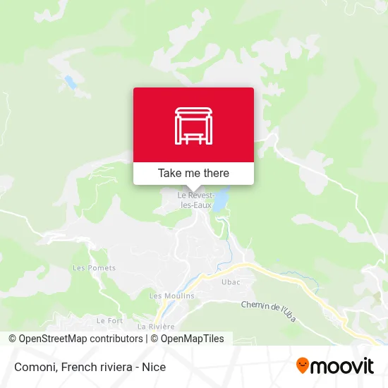 Comoni map