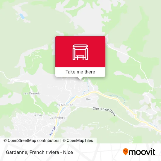 Gardanne map