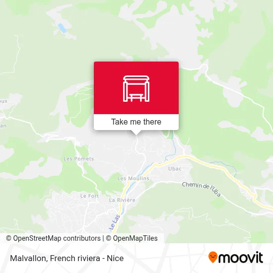 Malvallon map