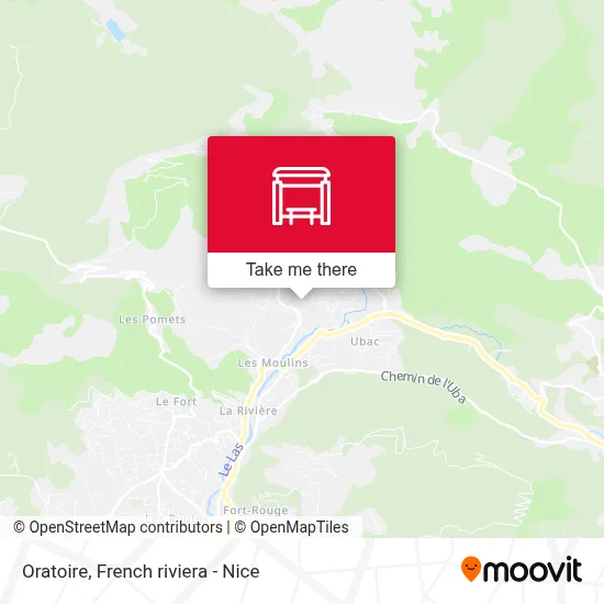 Oratoire map