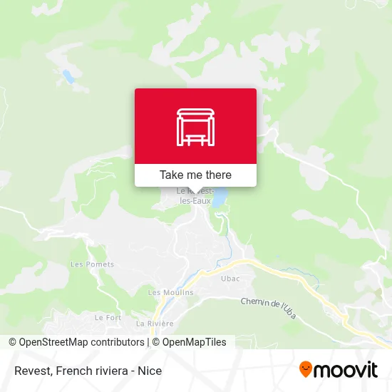Mapa Revest