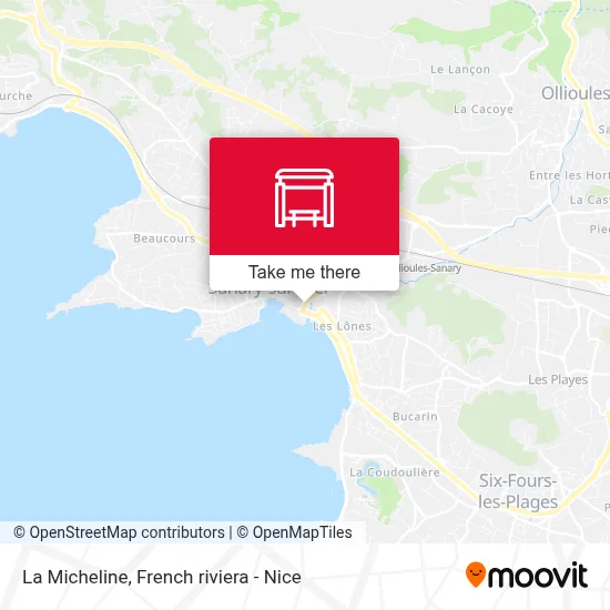 La Micheline map