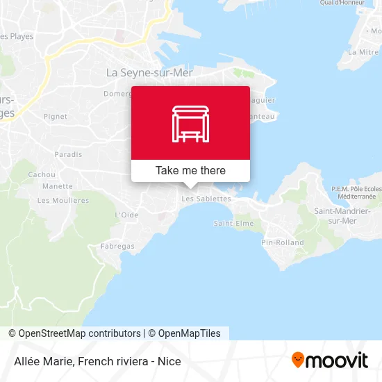 Allée Marie map