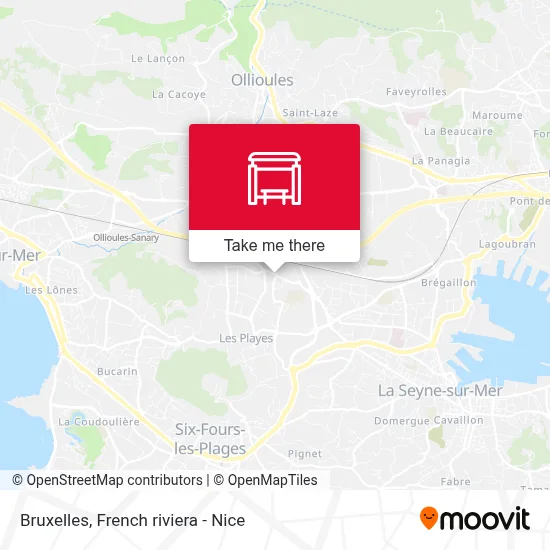 Bruxelles map
