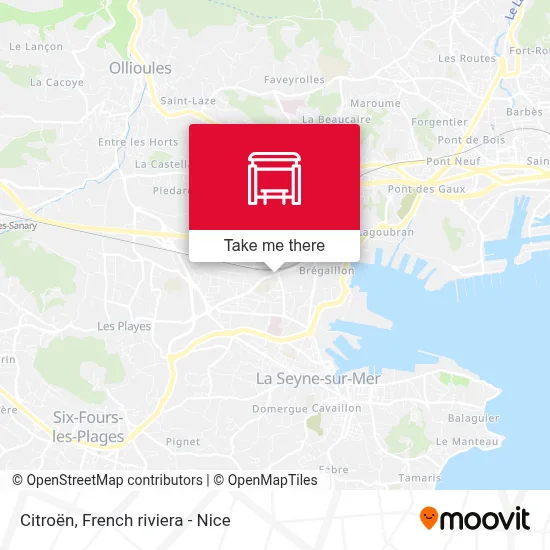 Citroën map