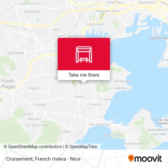 Croisement map