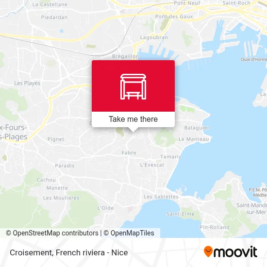 Croisement map