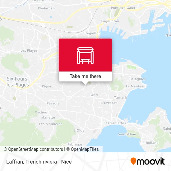 Mapa Laffran
