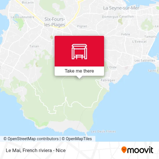 Le Mai map