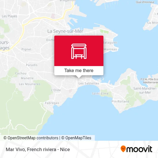 Mar Vivo map