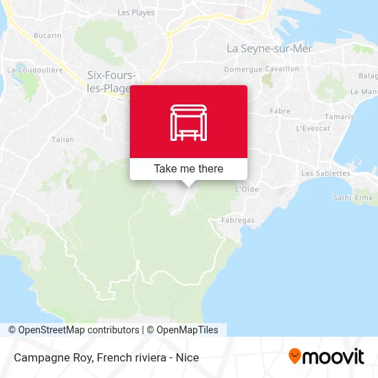 Campagne Roy map