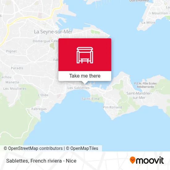 Mapa Sablettes