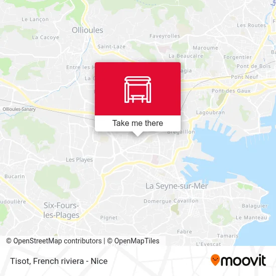 Tisot map