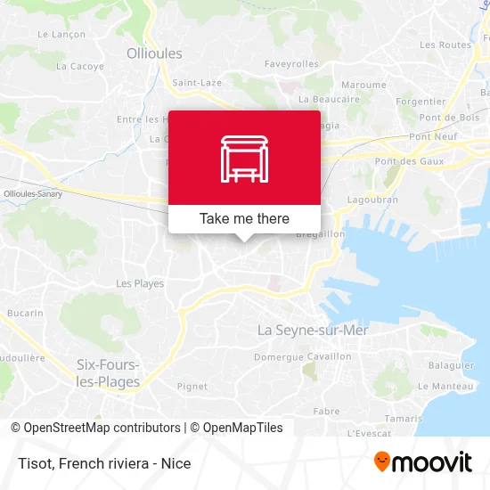 Tisot map