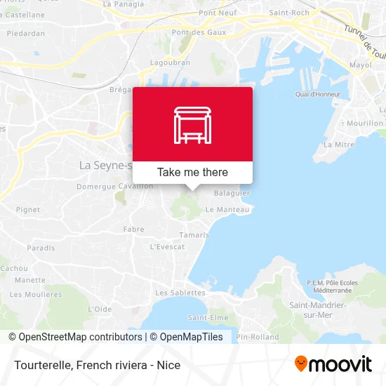 Tourterelle map