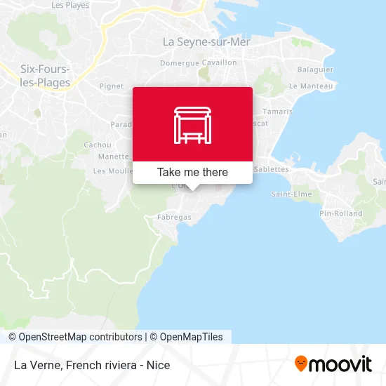 La Verne map