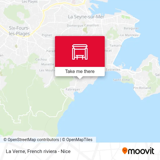 La Verne map
