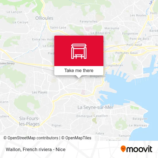Wallon map