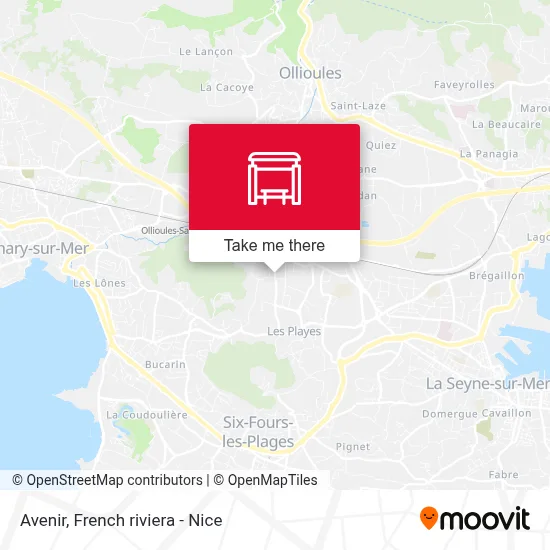 Avenir map