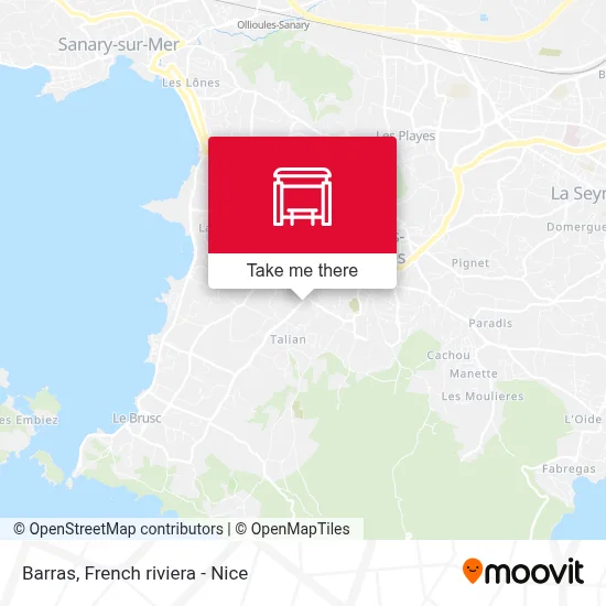 Barras map