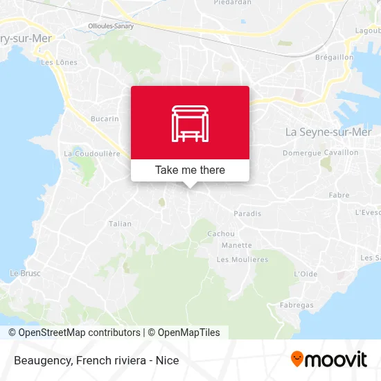 Beaugency map