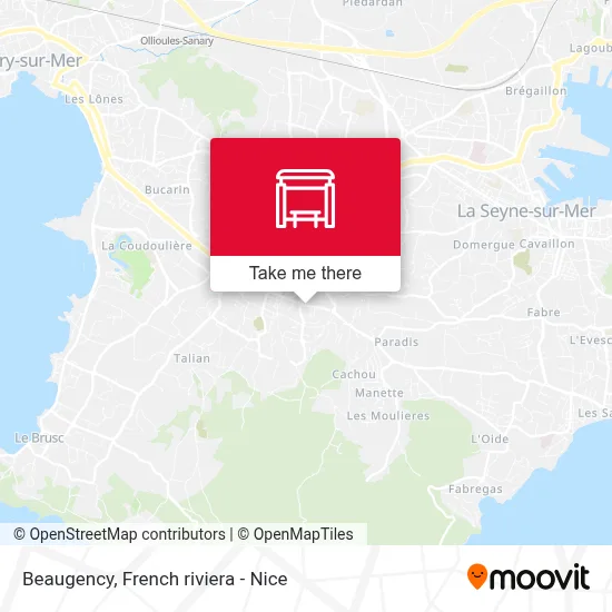 Beaugency map