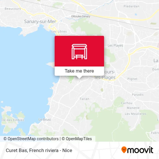 Curet Bas map