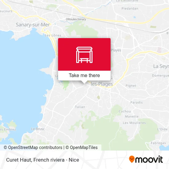 Curet Haut map