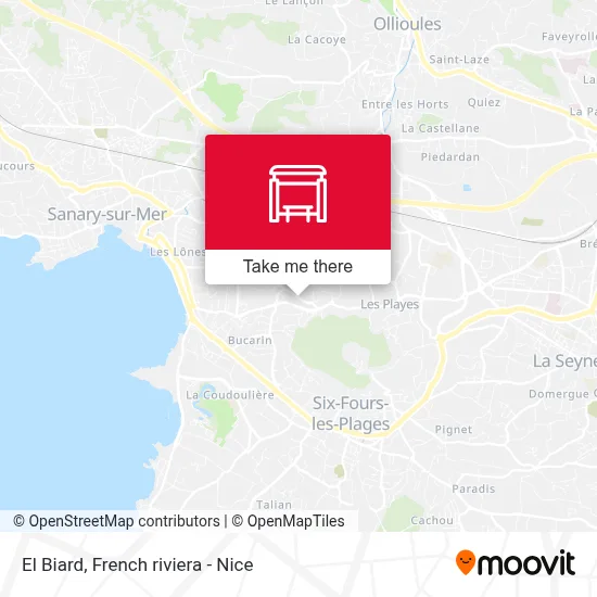 El Biard map