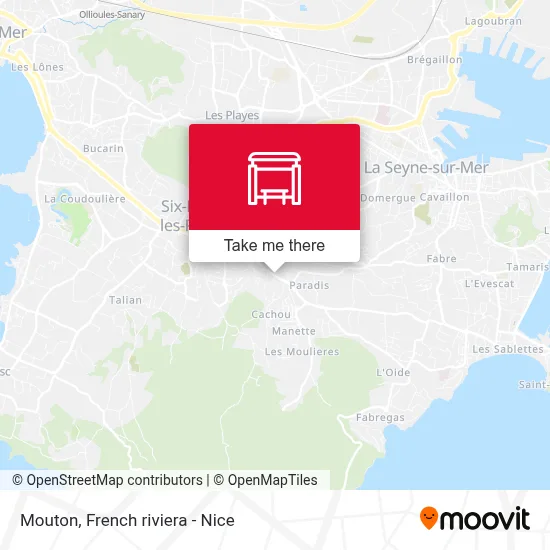 Mouton map