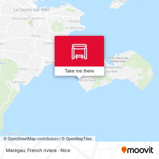 Marégau map